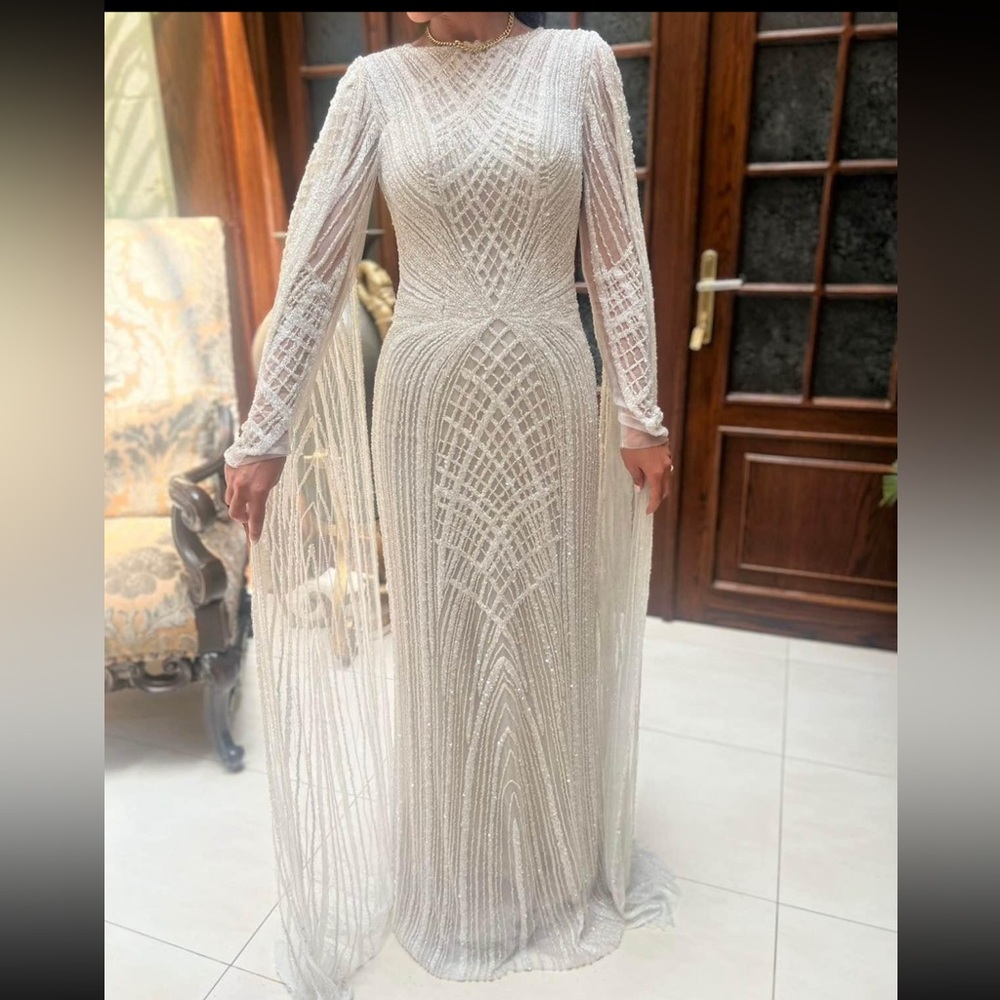 Marcela De Cala modest Wedding Dress - New never worn